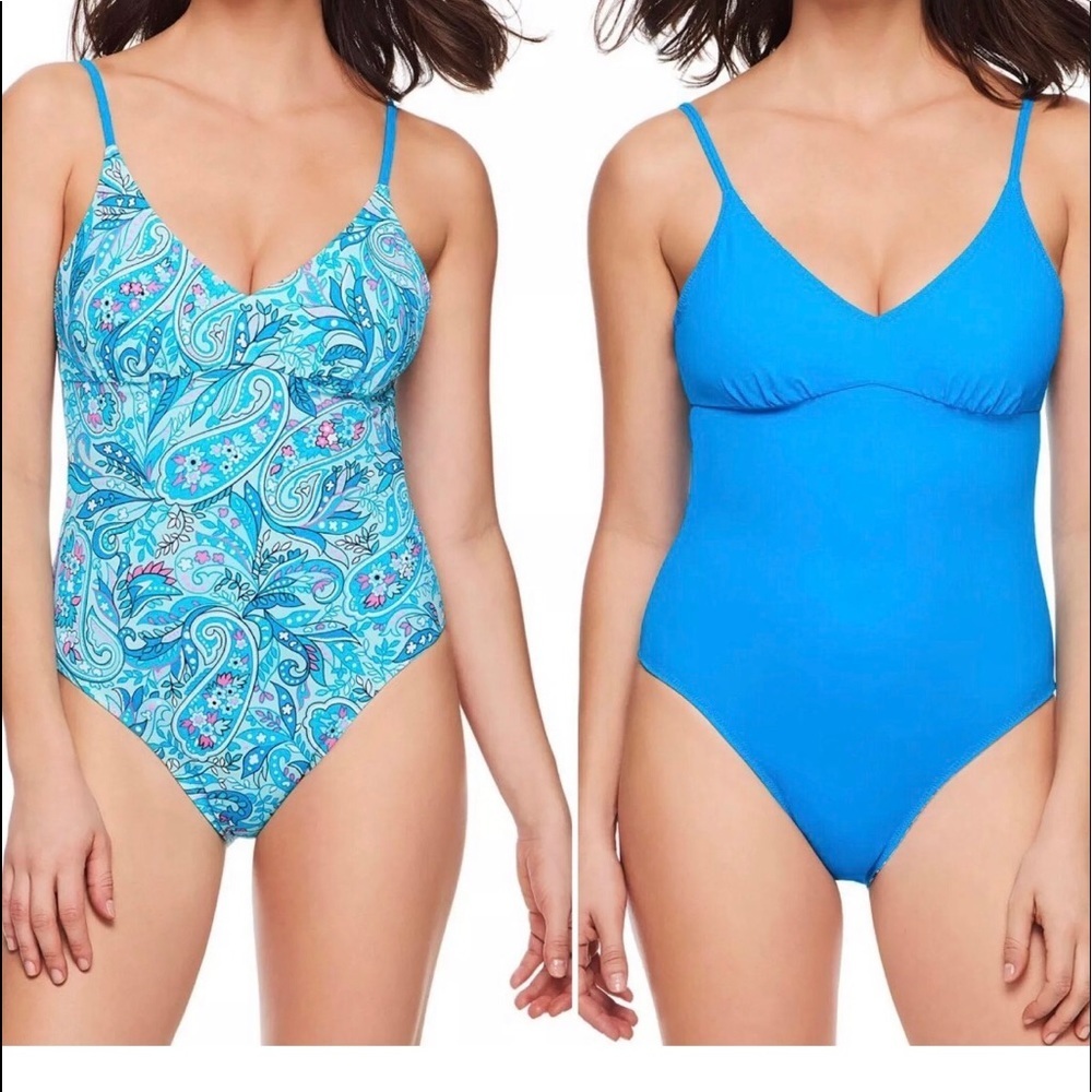 Vera Bradley Carly Reversible Swimwear One Piece Size S, M, L